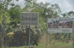 'Drempel' = lombada. A gente logo aprende, andando nas estradas do Suriname